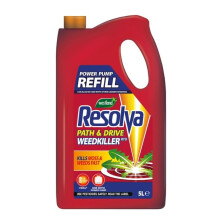 Resolva Path &Drive Weedkiller 5L Power Pump Refill RTU Dlab, Red