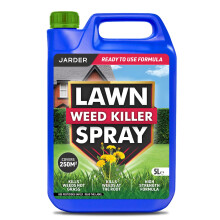 Jarder Lawn Weed Killer Spray 5L - Kills Weeds not Grass - Kills Weeds at the Root - 5L Covers 250m2 - Ready to Use Formula