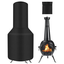 AOOWU Patio Heater Cover, Outdoor Heavy Duty 210D Oxford Fabric, Waterproof Windproof UV Protection, Outdoor Heater Cover, Garden Heater Covers with