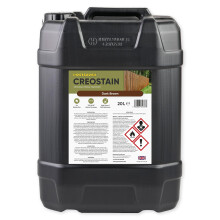 Postsaver Creostain Creocote Oil-Based Wood Treatment | Creosote Substitute | Wood Stain and Preserver | Ideal for Fence Treatment | Low Odour | 20 l