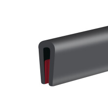 Rubber Edge Trim, Self-Adhesive Flexible Edge Guard, U Shaped Edge