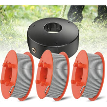 Fits Bosch Strimmer Wire, 3Pcs Strimmer Spool Compatible with Bosch ART 23/26/30 COMBITRIM & ART 23/26 EASYTRIM, Autofeed Strimmer Line Replacement f
