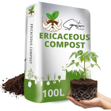 Laeto Ericaceous Compost for Outdoor Plants 100L - Acidic Soil for Blueberries A