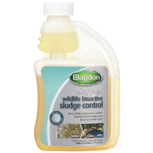 Blagdon Pond Bioactive Sludge Control, 250ml, Adds Good Bacteria, Keeps Wildlife Ponds Clean and Healthy, Removes Organic Waste, 250ml, Treats 2,273L