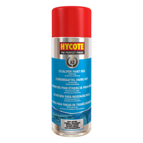 HYCOTE Hycote Fast Drying Aerosol Caliper Spray Paint, Red, 400 ml