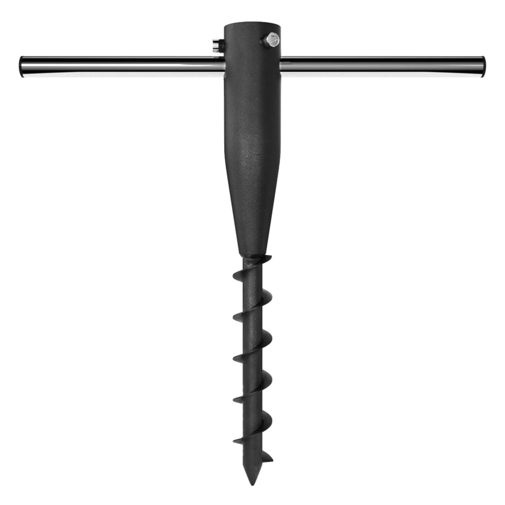 Photos - Other for Fishing Heavy Duty Portable Umbrella Base with Sand Anchor - Rotary Washing Line Spike, Universal Fit for Patio Umbrella, Flag Pole