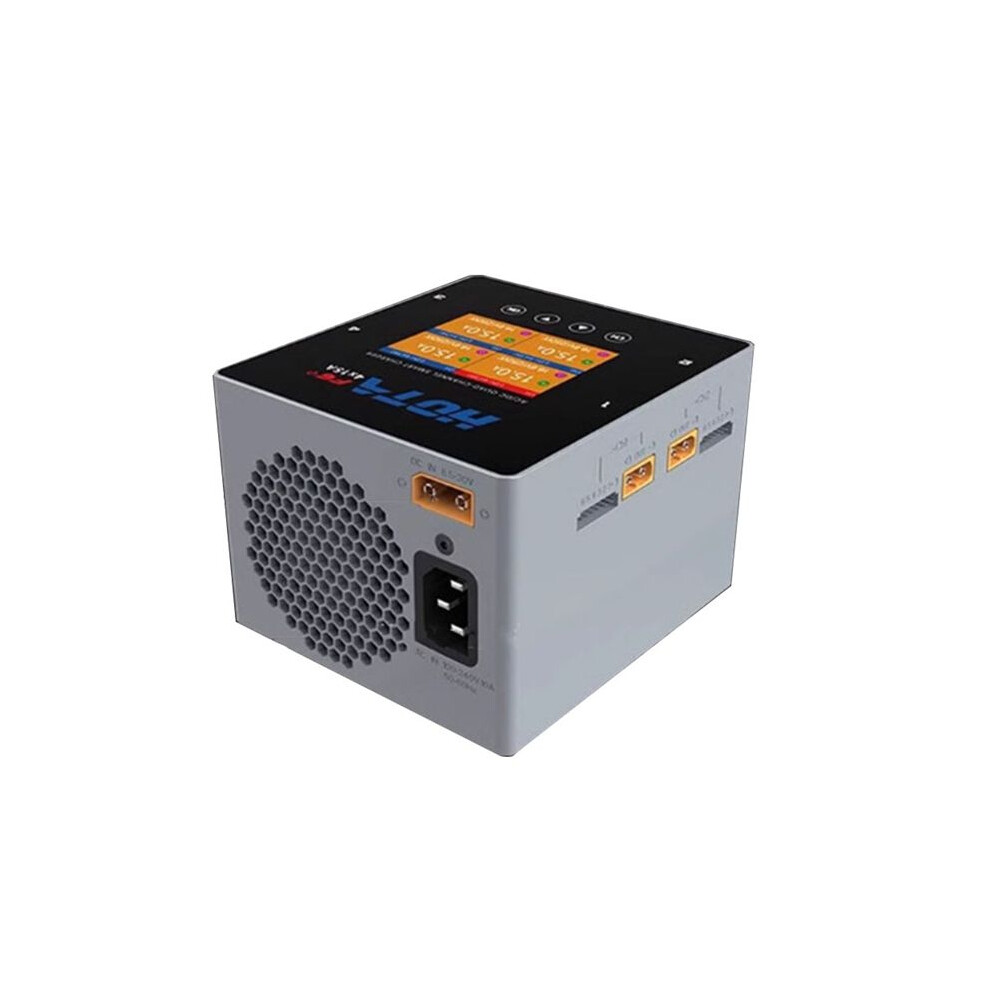 Photos - UPS HOTA F6+ Balance Charger AC500W/DC250Wx4 15Ax4 for Lipo LiIon NiMH Batteries for FPV Racing Drones RC Quadcopters