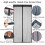 YRH Magnetic Fly Screen Door (90x210cm, Black) 3