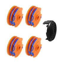 WX100 Strimmer Trimmer Spool Line for Qualcast Trimmer, GT25 GGT350A1 GT30 GGT450A1 and WG100E WG104E1 Strimmer Spool Replacement, 1.65mm 8.3m Spool