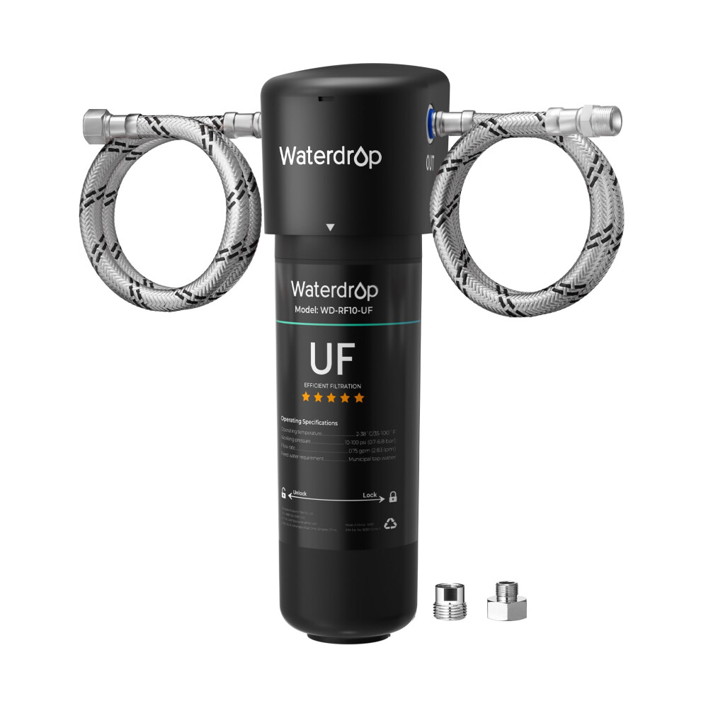 Photos - Tap Hidden Part Waterdrop 10UA-UF 0.01 Î¼m Ultra Filtration Under Sink Water Filter for BaÃ§tÑria
