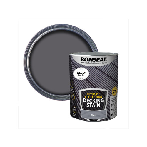 Ronseal Ronseal Ultimate Protection Decking Stain Slate 5L