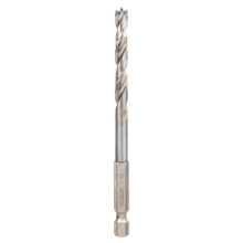 PRO Wood HSS Brad Point, 6mm x 106mm, HEX, 1 Pc
