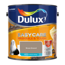 Dulux Easycare Washable and Tough Matt Emulsion Paint - Brave Ground - 2.5L