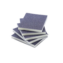 ProDec 5 pk Coarse Grit Flexible Foam Filled Sanding Pad for Flat & Curved Wood & Metal Surfaces Including Window Sills, Architraves, Skirting Board,