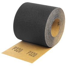 Shineboc P320 Sandpaper Roll,93mmx10m Wet Dry Silicon Carbide Sanding Roll