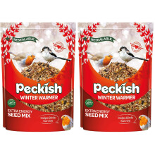 Peckish Winter Warmer Wild Bird Seed Mix, 1.7 kg (Pack of 2)