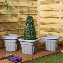 Optimal Products Wall Fence Spikes Intruder Security Repellent Burglar Anti Cat Climb Bird Garden Brown UK (20pcs 10m)