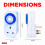 Status Status: IONOS 24 Hour Mini Timer Switch | 24 Hour Segment Timer Light Switch | W 2