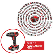 Einhell Cordless Impact Drill Driver with Battery and Charger 18V Powe