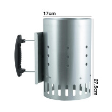 Woodside Outdoor Charcoal Chimney Starter BBQ Grill Quick Start Lighter Burner