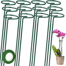 Mkouo 4 Pcs Wall Hook Hanging Plant Bracket, Decorative Straight Plant Hanger for Bird Feeders, Planters, Lanterns, Wind Chimes, Indoor Outdoor, 15cm