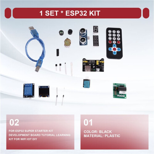 For ESP32 Super  Kit Development Board Tutorial Learning Kit for WIFI IoT DIY 1