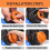 Strimmer Spool,WA0004 Spool Line Compatible with 20V Worx Grass Trimmers Replace 6