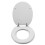 Croydex Croydex Pink Terrazzo Wooden Toilet Seat, Adjustable Flexi-Fix Hinges 2