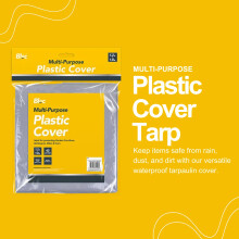 Multi Purpose Plastic Cover – Heavy Duty Waterproof Tarpaulin for Outd