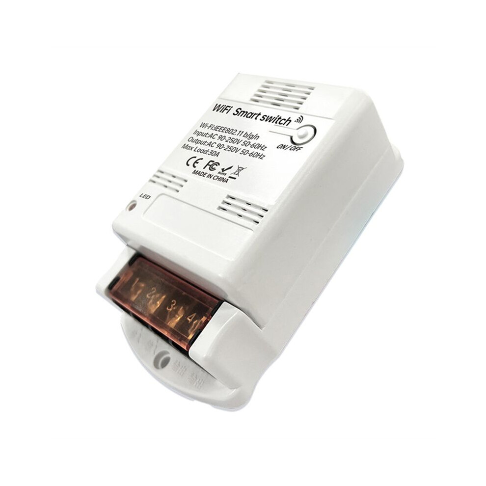 30A 6600W Tuya Wifi Intelligent Relay Module For Alexa / Home Control Remote Switching Home Automation 6031456096907