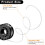 CKCSHI 3pcs Spool Trimmer Spool & Line Compatible with Black Decker Replace AF-1 2