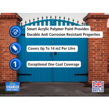 SIRAMICO COATINGS DIRECT TO RUST SATIN SAGE GREEN RAL 6021