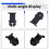 Hotend Heating Assembly Silicone Heat Insulation 10PCS,High-Temperature Insulation for  A1,A1  3D Printer 9