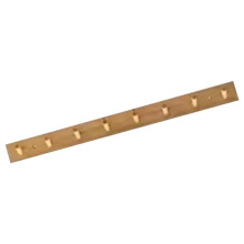 Wall Mounted Hanger Room Hooks Key Hallway Storage Holders Practical Decoration Bamboo Door Clothes Hats Robe Back Rack 8 Hooks