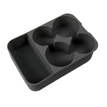 For Leopard 8 DENZA B8 2025 /26 Car Silicone Refrigerator Storage Box Restyling Tray Interior Storage Black