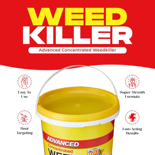 Weed Killer Advanced Concentrated 10 Sachets Extra Strong with Glyphosate Super 1