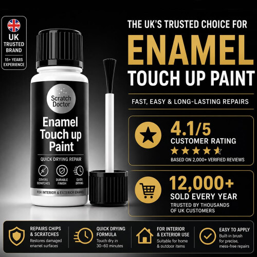 Scratch Doctor Enamel Touch Up Paint 15ml Easy and Quick Drying Suitab 2