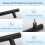 PinLin 30 Pack Kitchen Door Handles 64mm Hole Centre Flat Black Cabine 2