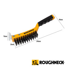 Roughneck ROU52042 Heavy Duty Wire BrRoughneck Heavy Duty Wire Brush w