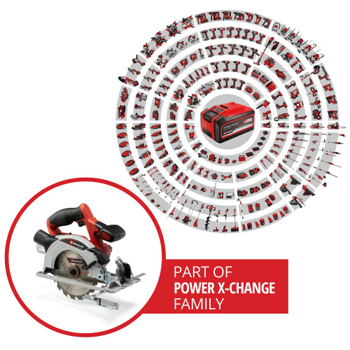 Einhell Einhell Cordless Circular Saw 165mm 18V PXC Without Battery 1
