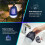 MOSSNDAR Fly Zapper,Bug Zapper Rechargeable,IPX6 Waterproof Mosquito Zapper,2-in 5