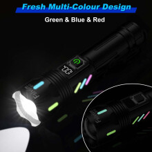 Fsiviim 500000 lumens Led Torch Rechargeable Torches Led Super Bright