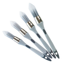 Trim Paint Brush Painting Tool Small Paint Brush for Touch Paint, Corner, Sash, Baseboard, 4 Pack