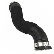 2Pcs Engine Intercooler Hose Boost Air Intake Hose for X5 F15 X6 F16 Turbocharger Air Pipe 11617823237
