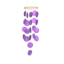Schelp Windgong voor Buiten Tuin Kust Windgong Hangend Ornament Boho voor Vrouw Meisjes Strand Huis Binnen B