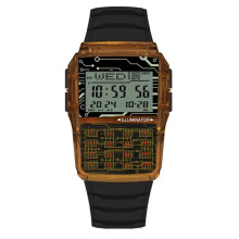 Herren Top Luxus LED Elektronische Uhr Digital Sport Multifunktions Taschenrechner Uhr Wasserdichte Uhr Computer Stil