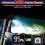 Shadowhawk 24H Runtime Rechargeable Torch 2pcs Batteries  IP67 Waterpr 4