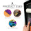Nicholas Jack 9" Black Plastic Paint Tray - Pack of 3, Rectangular, Durable Decorating Roller Trays 6