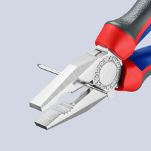KNIPEX Combination Pliers Chrome-Plated with Comfort Handles 200 mm, 03 05 200