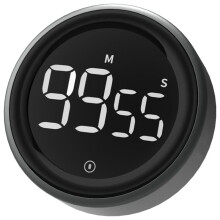 Digital Kitchen Timer with Visual Countdown, Count , Loud Alarm, and Magnetic Backing for Enhanced Cooking and Baking